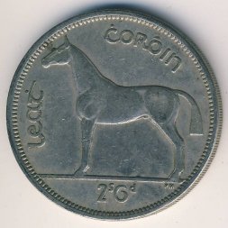 Ирландия 1/2 кроны 1955 год
