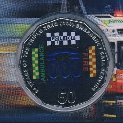 Австралия 50 центов 2011 год