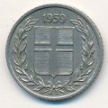 Исландия 10 эйре 1959 год