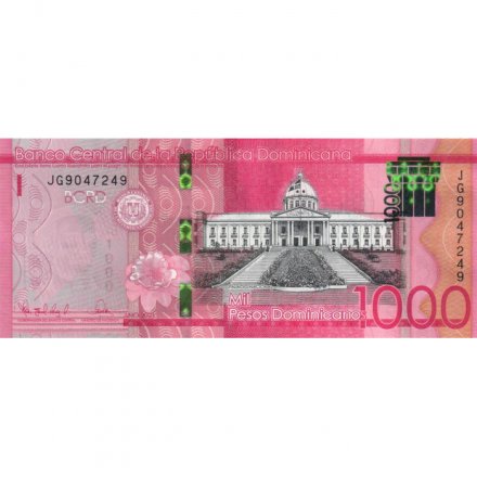 Доминикана 1000 песо 2021 год - UNC