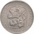 Чехословакия 3 кроны 1966 год