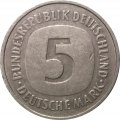 ФРГ 5 марок 1975 год (G)