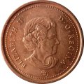 Канада 1 цент 2006 год (магнетик, отметка МД: &quot;Кленовый лист&quot;)