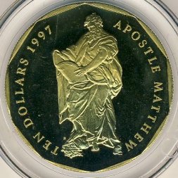 Маршалловы острова 10 долларов 1997 год