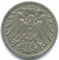 Германия 5 пфеннигов 1911 год (A)