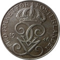 Швеция 5 эре 1946 год