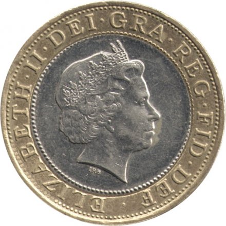 Великобритания 2 фунта 2003 год