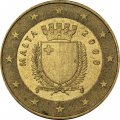 Мальта 50 евроцентов 2008 год