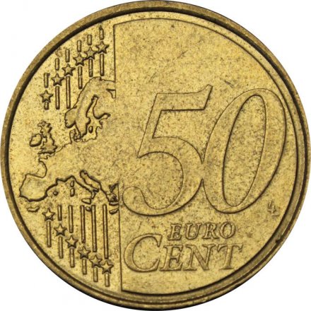 Мальта 50 евроцентов 2008 год