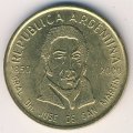 Аргентина 50 сентаво 2000 год - 150 лет со дня смерти Хосе де Сан-Мартина