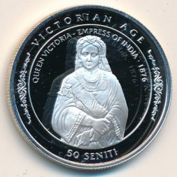 Тонга 50 сенити 1996 год