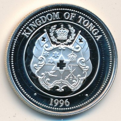 Тонга 50 сенити 1996 год