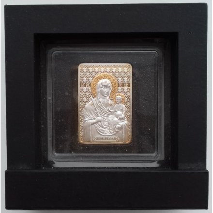 Беларусь 20 рублей 2010 год - Икона Пресвятой Богородицы &quot;Минская&quot; (в футляре)