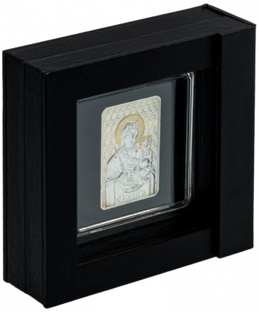 Беларусь 20 рублей 2010 год - Икона Пресвятой Богородицы &quot;Минская&quot; (в футляре)
