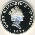 Тувалу 20 долларов 1994 год - Чемпионат мира по футболу 1994 года в США