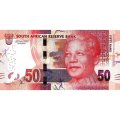 ЮАР 50 рэндов 2018 год - 100 лет Нельсон Мандела UNC