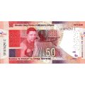 ЮАР 50 рэндов 2018 год - 100 лет Нельсон Мандела UNC