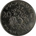 Французская Полинезия 20 франков 2014 год