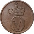 Норвегия 1 эре 1964 год - Белка