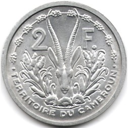 Камерун 2 франка 1948 год
