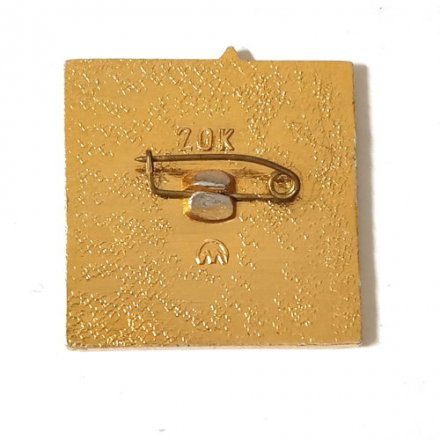 Значок День космонавтики. Человек страны советов в космосе. 12 апреля 1961 г.