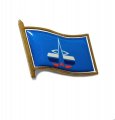 Значок Флажок ВКС, заливной