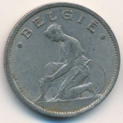 Бельгия 1 франк 1934 год BELGIE