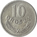 Польша 10 грошей 1972 год