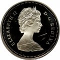 Канада 1 доллар 1983 год - XII Универсиада в Эдмонтоне (Proof)