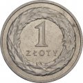 Польша 1 злотый 2012 год