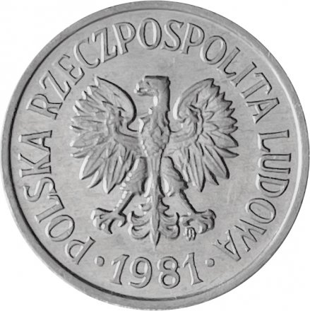 Польша 20 грошей 1981 год