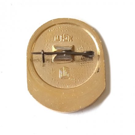 Значок Хоккей. Чемпионат мира по хоккею в Москве 1986 г. Сборная Швеции