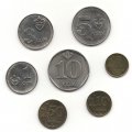 Набор из 7 монет Кыргызстан 2008-2009 год