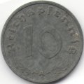 Третий Рейх 10 рейхспфеннигов 1940 год (A)