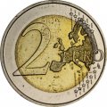 Финляндия 2 евро 2017 год - 100 лет независимости Финляндии