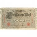 Германия 1000 марок 1910 год (красная печать) - F