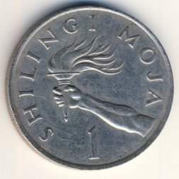 Танзания 1 шиллинг 1980 год