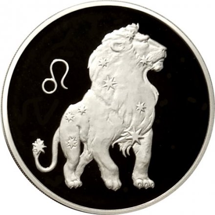 Россия 3 рубля 2003 год - Знаки зодиака. Лев