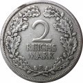 Веймарская республика 2 рейхсмарки 1926 год (E)