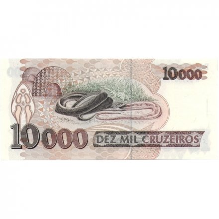 Бразилия 10000 крузейро 1993 год - UNC