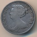 Великобритания 1/2 кроны 1710 год
