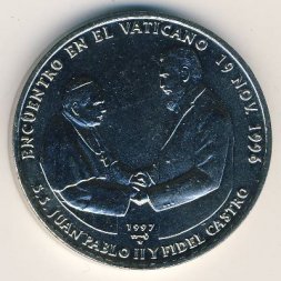 Куба 1 песо 1997 год