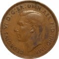 Великобритания 1/2 пенни 1942 год