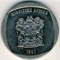 ЮАР 5 рэндов 1997 год - Антилопа гну