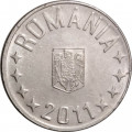 Румыния 10 бани 2011 год