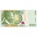 Албания 1000 лек 2001 год - Портрет Петера Богдани UNC