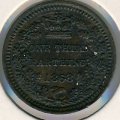 Великобритания 1/3 фартинга 1868 год