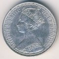 Великобритания 2 шиллинга (1 флорин) 1878 год