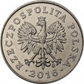 Польша 20 грошей 2016 год