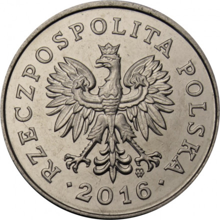Польша 20 грошей 2016 год